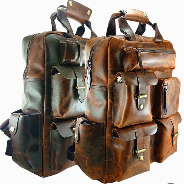 Leather Backpack